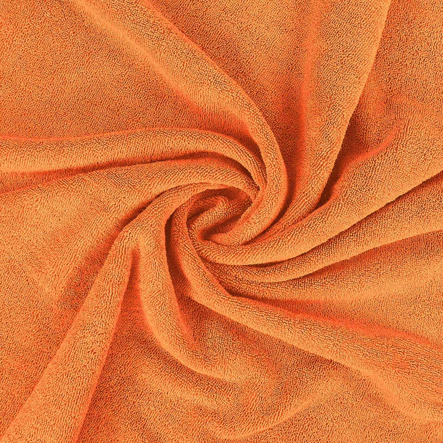 Rewop Microfiber Bath Towels 600 Gsm | Large Size-Super Soft Coral Fleece Bathing Towel With Hook Quick Dry Super Absorbent-Bath Towel For Men & Women (Orange)