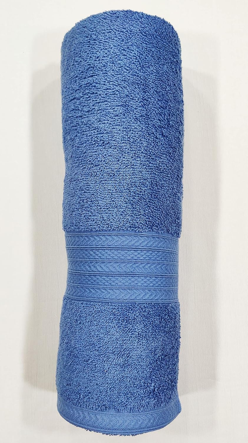 Bombay Dyeing Tulip Small Size Bath Towel 500 Gsm (Surf Blue)