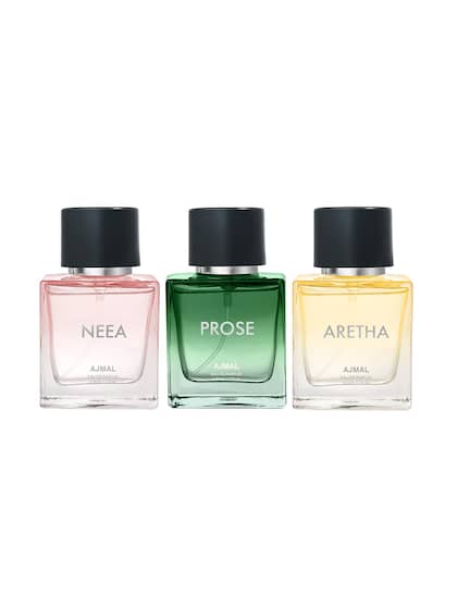 Ajmal  Neea + Prose + Aretha   Eau De Parfums  50ml 1.6 Fl.oz. Each Pack Of 3 | For Unisex