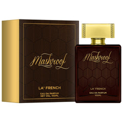 La French Mashroof Eau De Parfum 100ml 3.4 Fl.oz. | Long Lasting Unisex Oud Fragrance