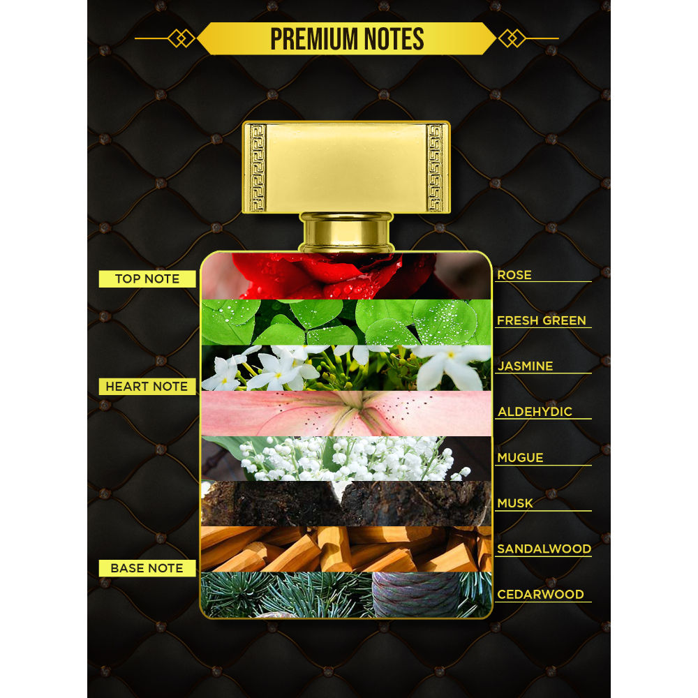 La French Mashroof Eau De Parfum 100ml 3.4 Fl.oz. | Long Lasting Unisex Oud Fragrance