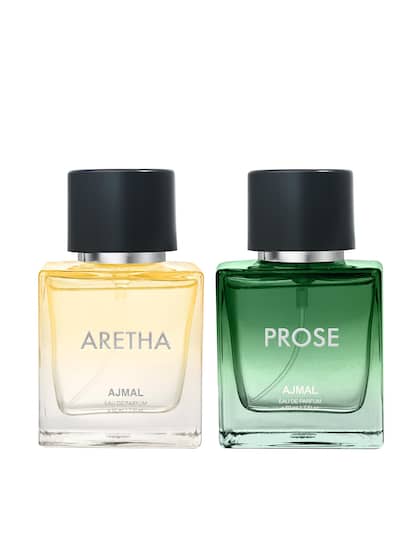 Ajmal Aretha For Women & Prose For Men Eau De Parfum 50ml 1.6 Fl.oz. Each Pack Of 2 | Long Lasting & Perfect For Dailyuse