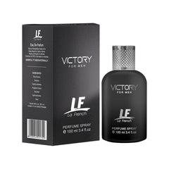 La French Victory Eau De Parfum Spray For Men 100ml 3.4 Fl.oz. | Unique & Long-lasting Fragrance