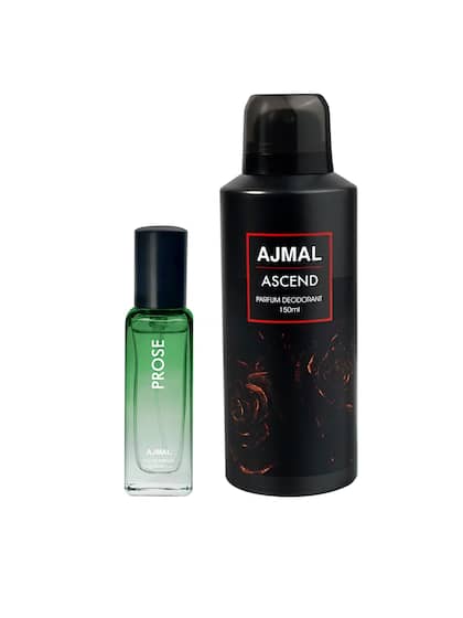 Ajmal Prose Eau De Parfum 20ml 0.6 Fl.oz. & Ascend Deodorant 150ml 5 Fl.oz. Office Wear Gift For Man And Women | Combo Of 2