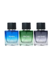 Ajmal Yearn , Prose , & Ascend Eau De Parfum 50ml 1.6 Fl.oz. Each Pack Of 3 | For Men & Women