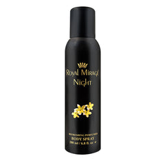 Royal Mirage Night Refreshing Perfumed Body Spray 200ml 6.8 Fl.oz. Unisex Fragrance