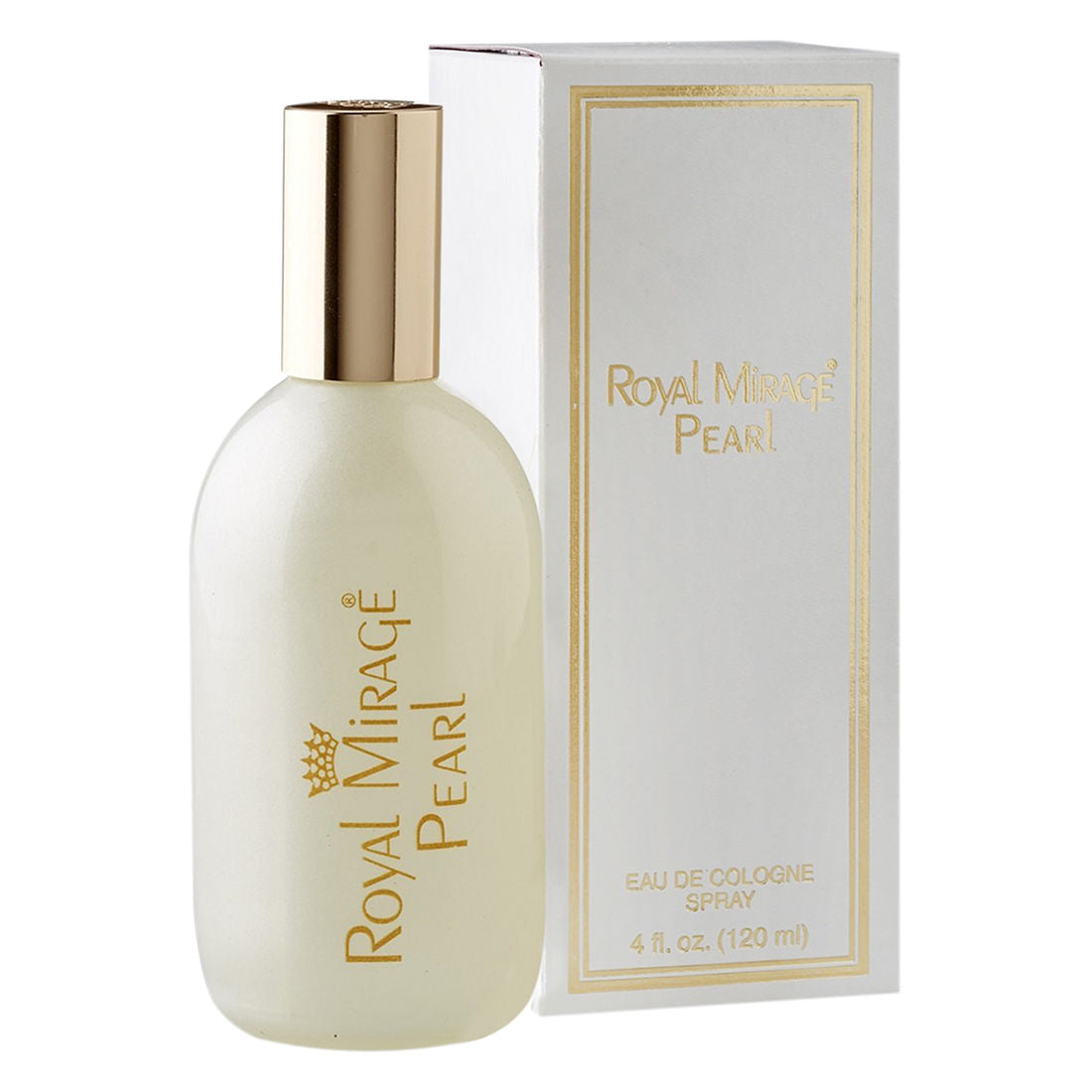 Royal Mirage Pearl Eau De Cologne Spray 120ml 4.0 Fl.oz. Alcohol Free | Unisex Fragrance
