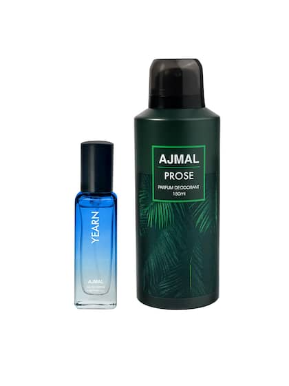 Ajmal Yearn Edp 20ml 0.6 Fl.oz. & Prose Deodorant 150ml 5 Fl.oz. Casual Wear Gift For Men