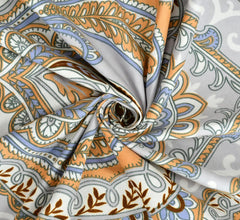 Cotton Premium Bedsheet For Double Bed With 2 Pillow Covers - 90 X 98 Inches, Multicolor | Traditional Printed - Soft, Breathable & Comfortable