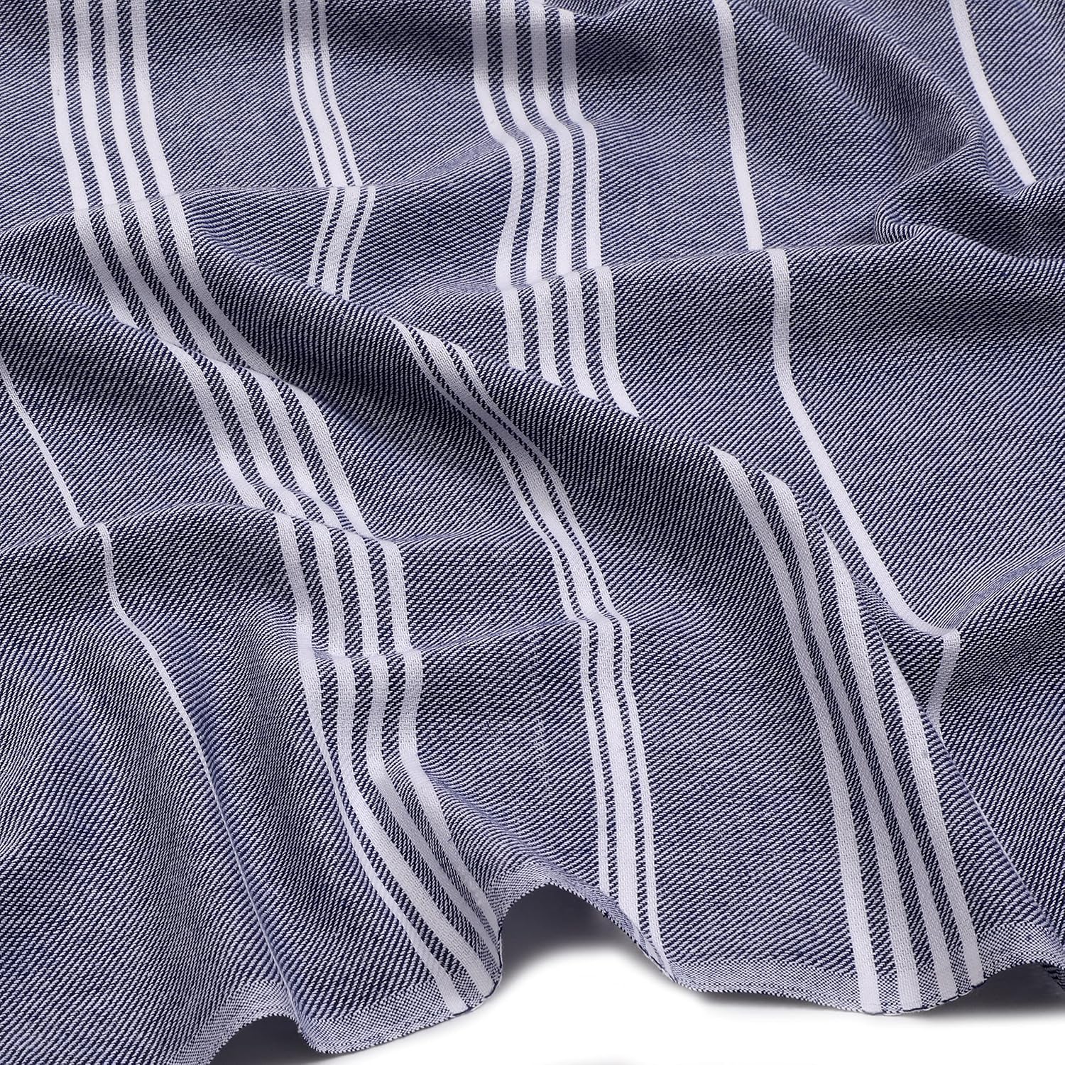 Haber Extra Large 100% Cotton Bath Towel 350 Gsm | Quick Absorption & Faster Drying Towel (Blue)