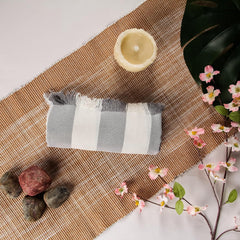 Velve 100% Bamboo Bath Towel 270 Gsm | 2x Softer & Absorbent Than Cotton Towels | Skin Friendly With Non-Toxic Colors (Grey)