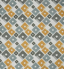 1 Double Bedsheet With 2 Pillow Covers Size 60 X 78 X 8 Inches, Grey & Yellow | Cotton Feel All Around Elastic Fitted - Queen Size Bedsheets, Super Soft