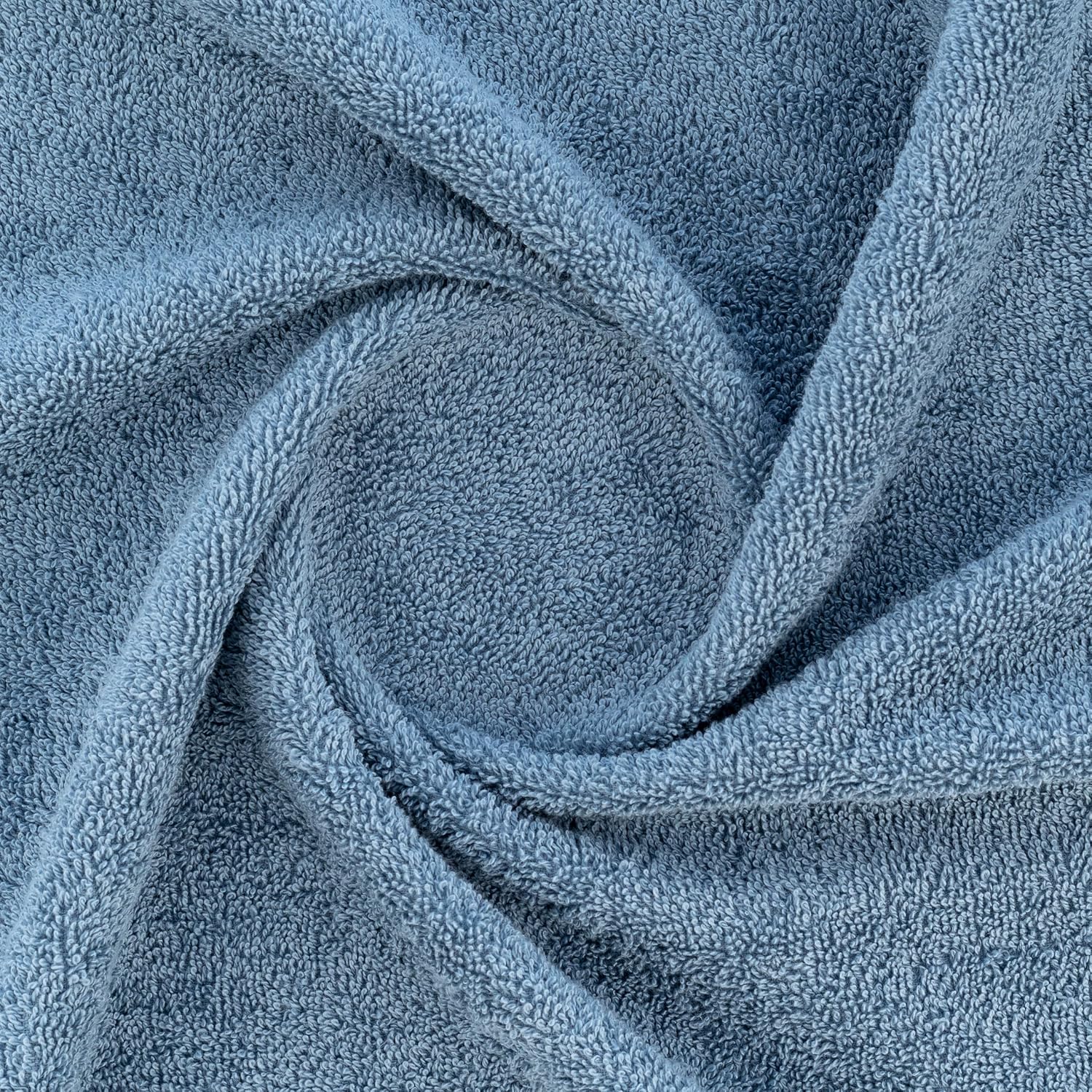 Casa Copenhagen Egyptian Cotton Solitiare 1 Pcs Large Bath Towel 500 Gsm (Dusty Blue)