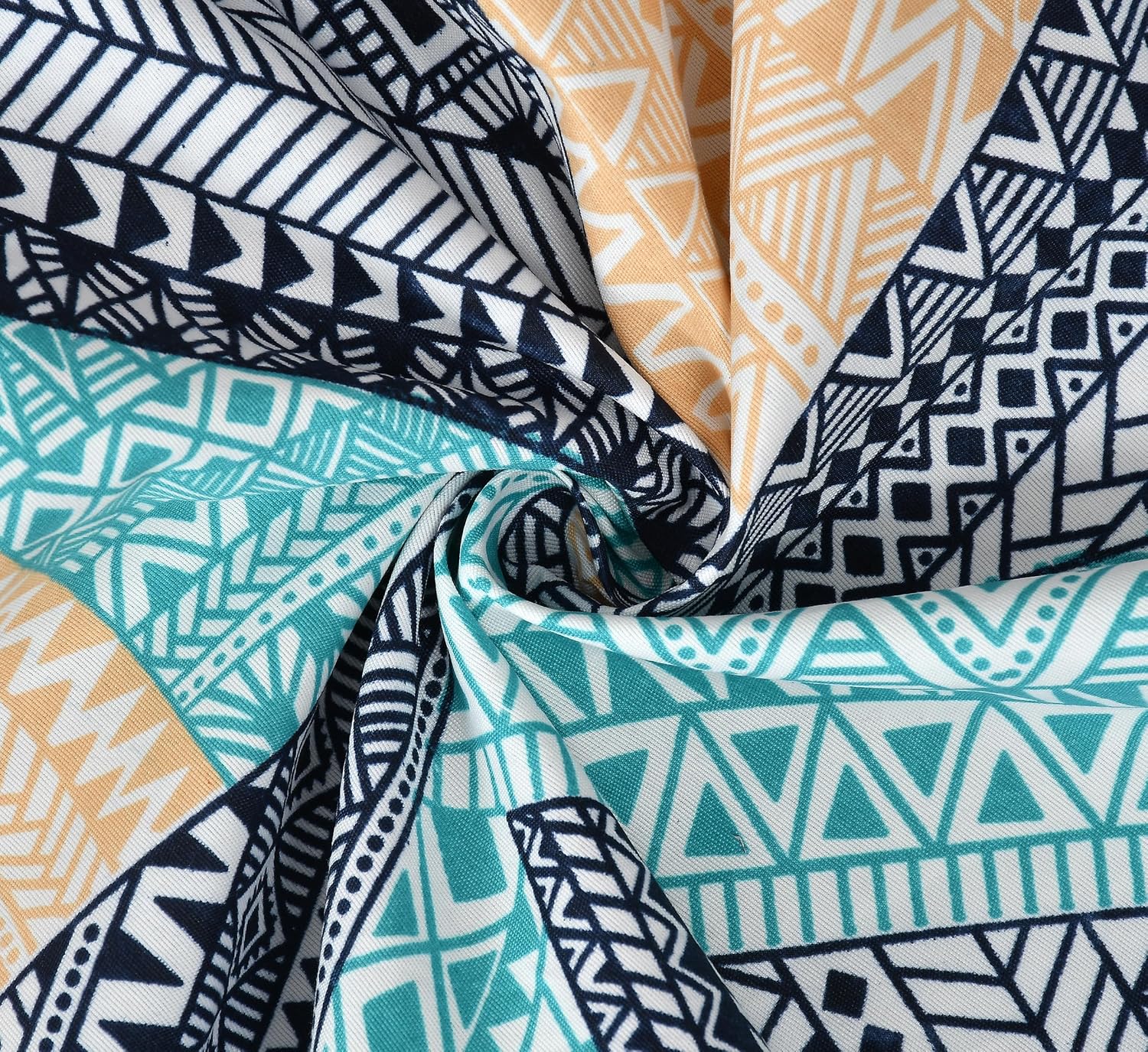 Cotton Premium Bedsheet For Double Bed With 2 Pillow Covers - 90 X 98 Inches, Cream & Green | Traditional Printed - Soft, Breathable & Comfortable
