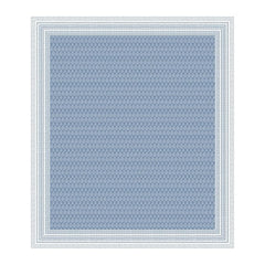 Hand Block Printed Cotton King Size Bedsheet With 2 Pillow Covers, 90 X 108 Inches, Blue | 200 Thread Count-Good For Villas, Resorts, Guest Houses, & Daily Home Use