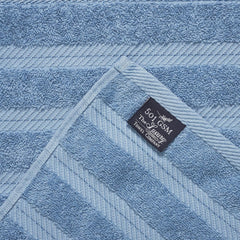 Senses By Riba 2 Bath + 2 Hand + 4 Face Cloths Towel 1.6 Kg (Blue) - Pack Of 8