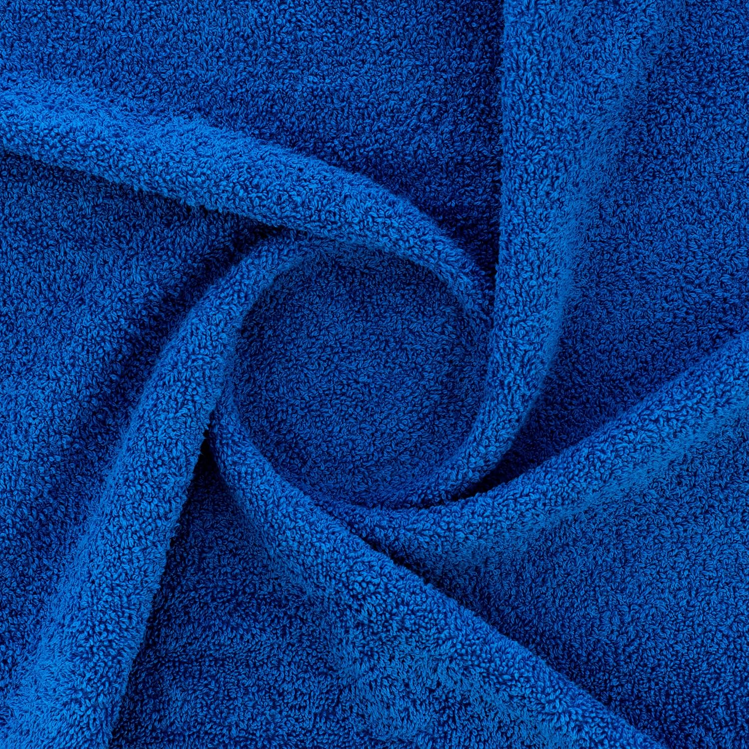 Casa Copenhagen Egyptian Cotton Solitiare 1 Pcs Large Bath Towel 500 Gsm (Electric Blue)