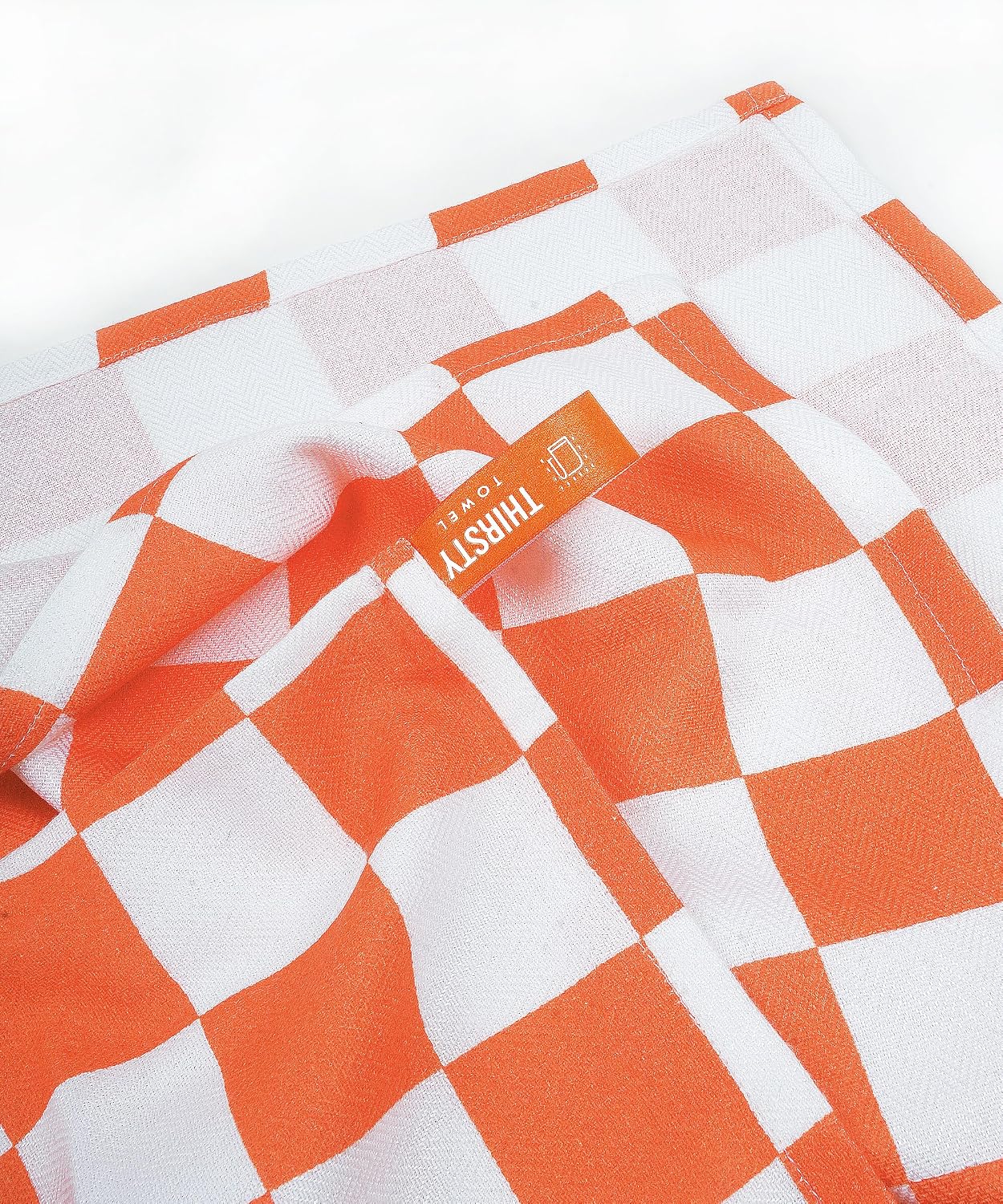 Thirsty Towel Bamboo Bath Towel 460 Gsm | Super Soft & High Absorbency Towels, Light Weight, & Quick Dry Towels - Pack Of 2 (Piano Pop, Citrus Checkered)