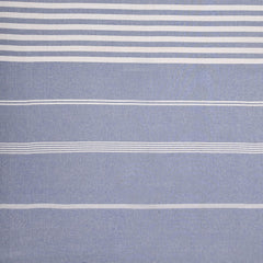 100% Cotton Double Bedsheet With Two Pillow Cover - Queen Size 90 X 100 Inches, Blue | Handloom Cotton Bedsheets For Double Bed | All Season Comfort