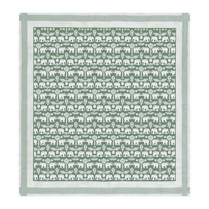 Hand Block Printed Cotton King Size Bedsheet With 2 Pillow Covers, 90 X 108 Inches, Green | 200 Thread Count-Good For Villas, Resorts, Guest Houses, & Daily Home Use