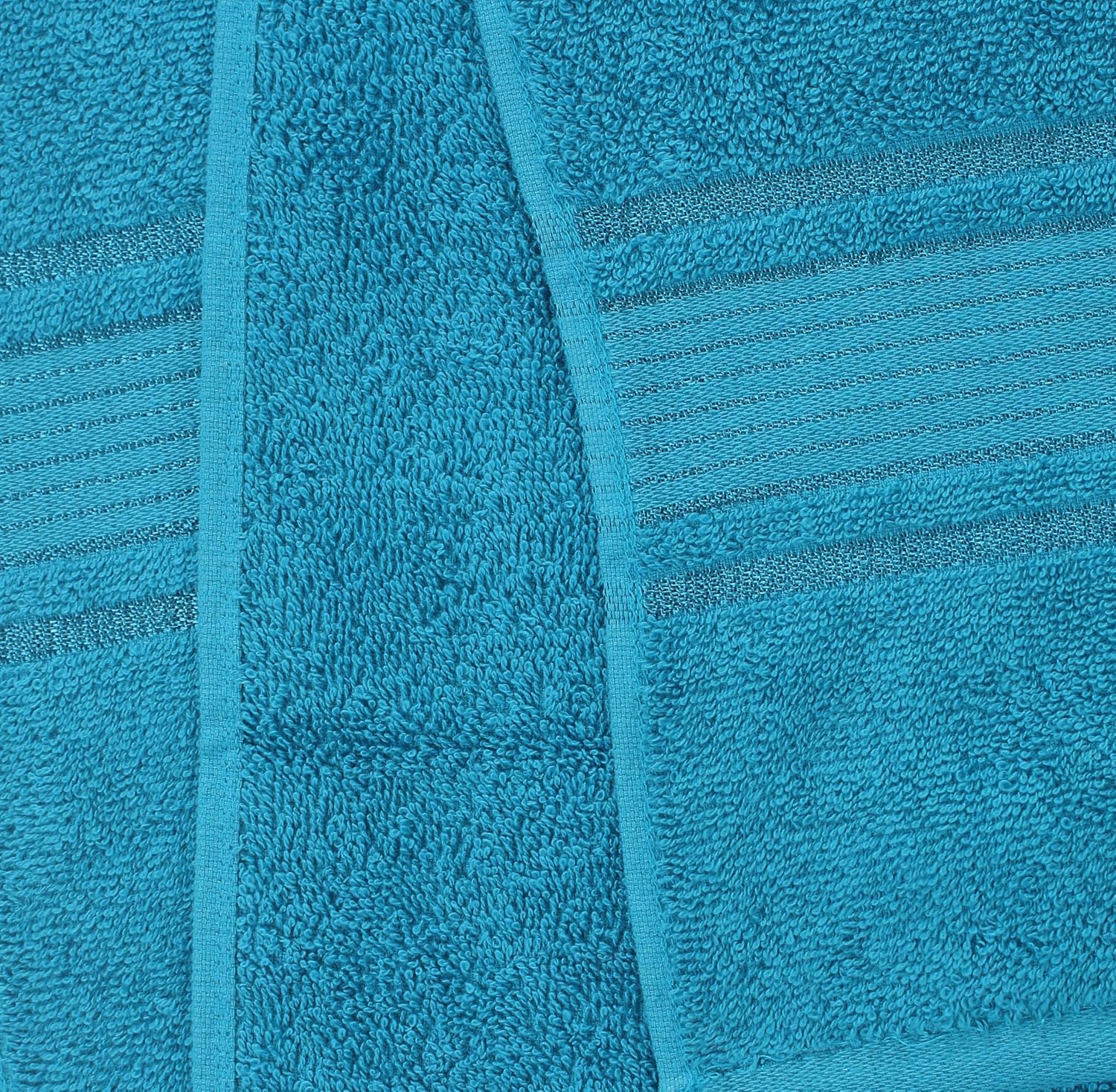 Fash Home Towel 400 Gsm | Ultra Soft, Highly Absorbent, Quick Dry, Plush & Durable Cotton Bath Towel (Teal)