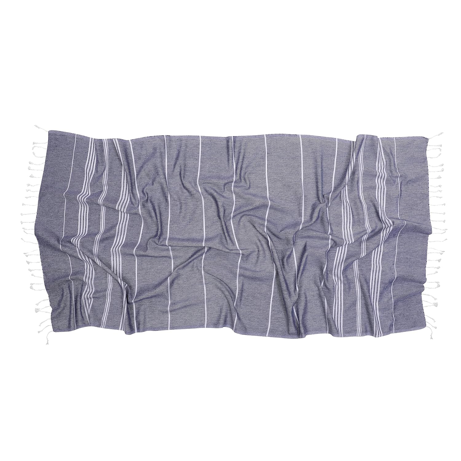 Haber Extra Large 100% Cotton Bath Towel 350 Gsm | Quick Absorption & Faster Drying Towel (Blue)