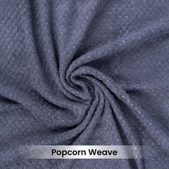 Mush Bamboo Bath Towel | Popcorn Weave 450 Gsm Large Towel For Men & Women | 3x Softer & Absorbent Than Cottton