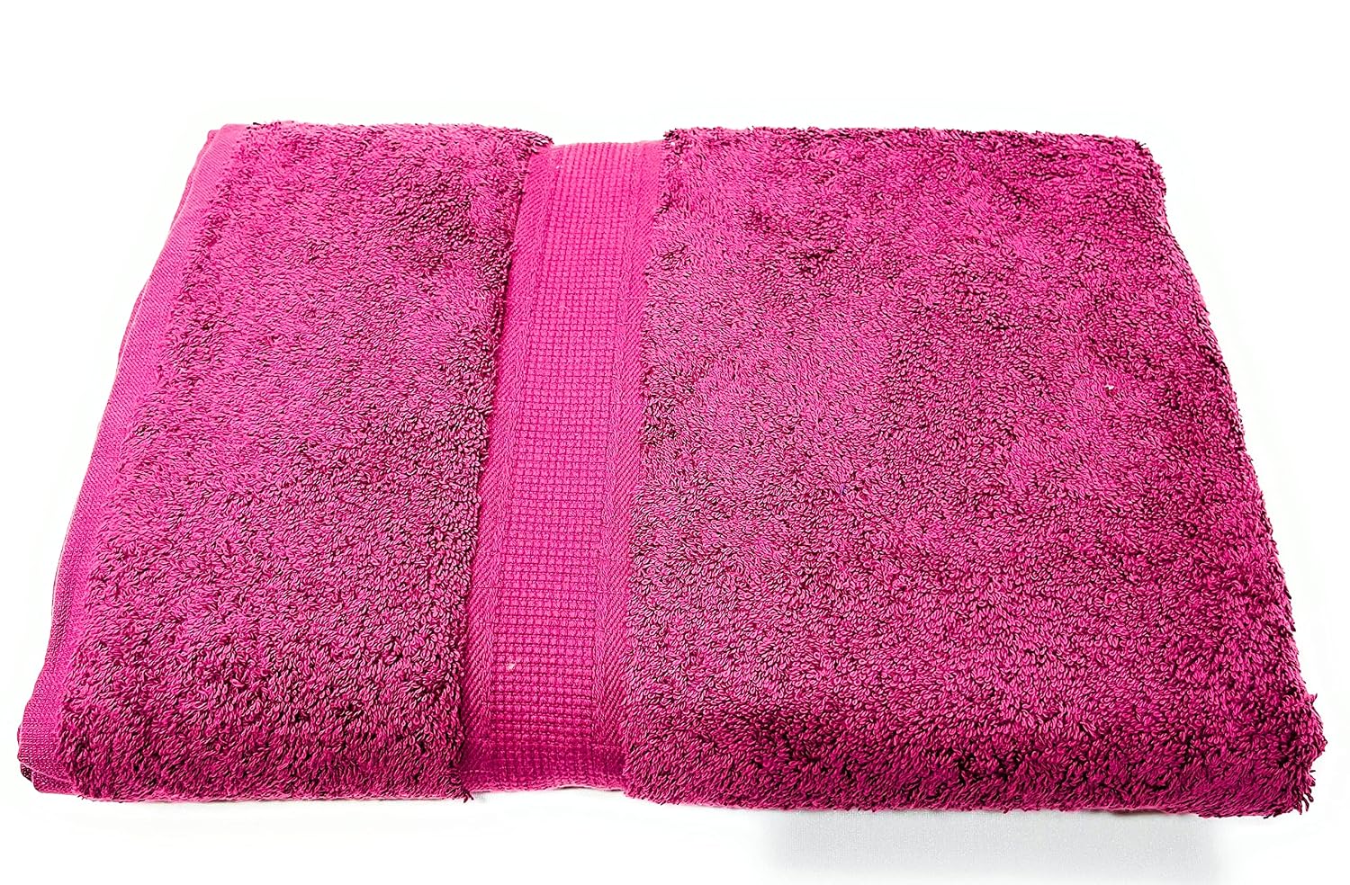 Bombay Dyeing Santino Premium Cotton Large Bath Towel 500 Gsm (Mahroon)