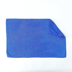 Kuber Industries Microber Cleaning Cloth 200 Gsm | Super Absorbent, Quick-Dry, Lint & Scratch Free | Multipurpose Wash Cloth For Kitchen, Window, Cars (Blue)