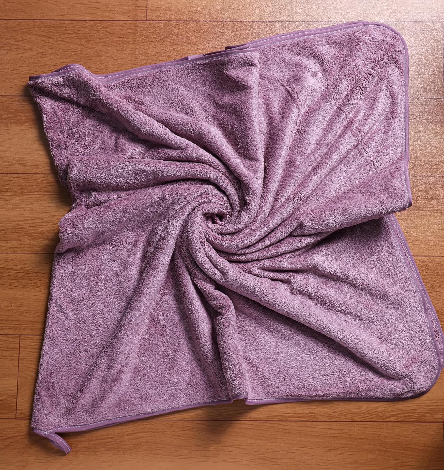 Krujyam Microfiber Large Bath Towels 290 Gsm | Extra Soft Plush & Quick Dry High Absorbency With Large Size Bath Towels (Wine)