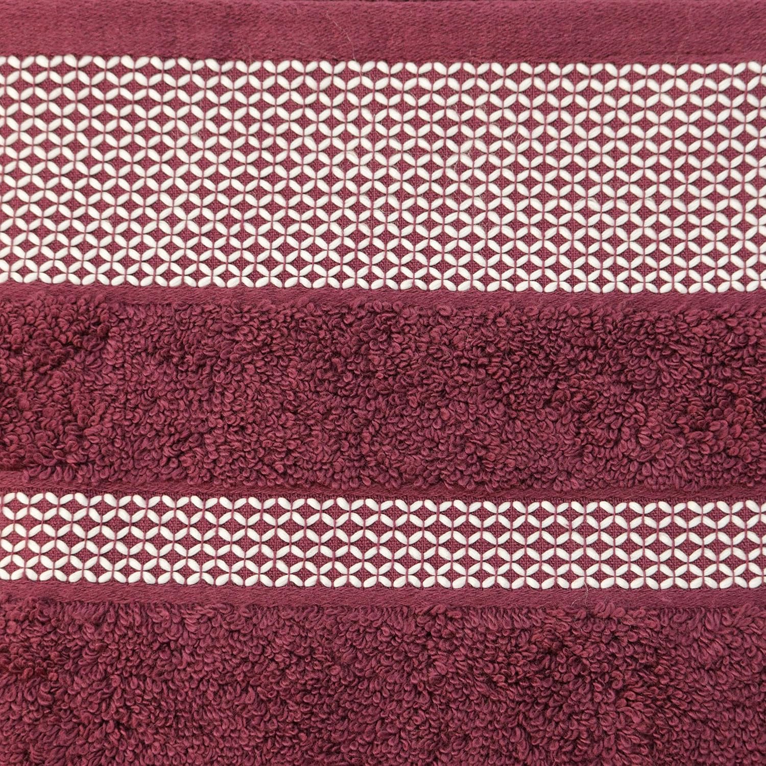 Spaces Hygro 600 Gsm Cotton Bath Towel - Wine
