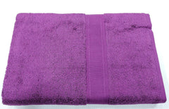 Bombay Dyeing Santino Premium Cotton Large Bath Towel 500 Gsm (Purple)