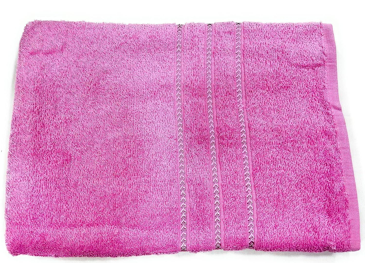 Bombay Dyeing Flora Large Size Bath Towel 500 Gsm (Baby Pink)