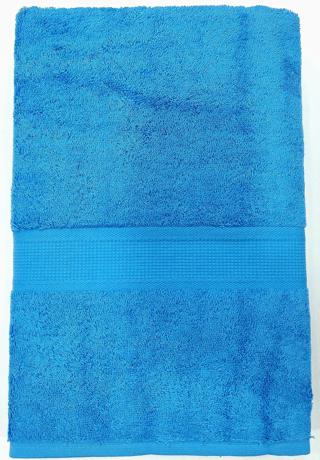 Bombay Dyeing Santino Premium Cotton Large Bath Towel 500 Gsm (Surf Bue)