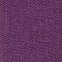 Casa Copenhagen Egyptian Cotton Waffle Large Size Bath Towel 500 Gsm (Dark Purple)