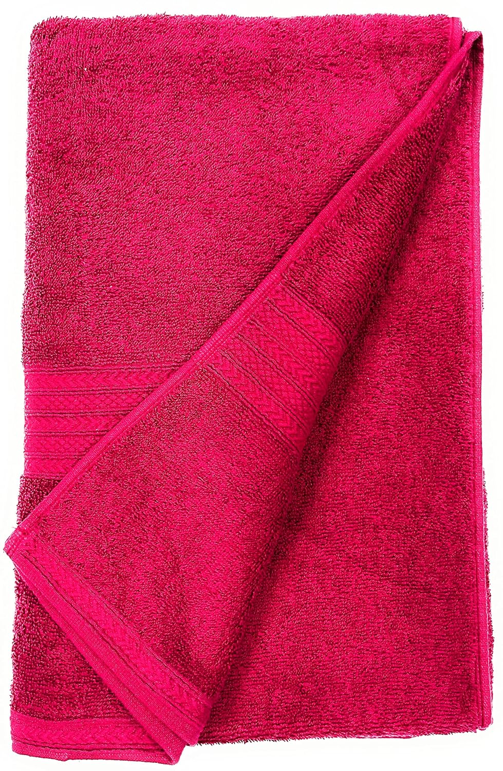 Bombay Dyeing Tulip Premium Cotton Large Size Bath Towel 500 Gsm (Mahroon)
