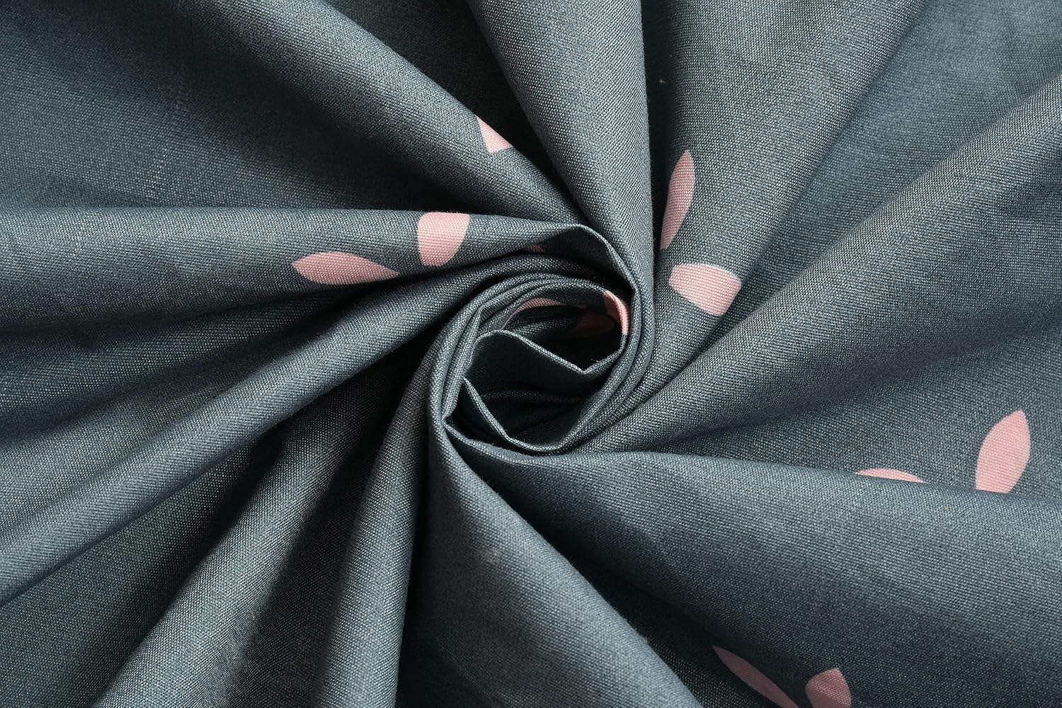 Glace Cotton Single Bedsheet Elastic Fitted With 2 Pillow Cover - 48x78x8 Inches, Dark Gray | Soft Touch To Skin | Perfect Ideal For House, Hotel, Guest House Bedsheet