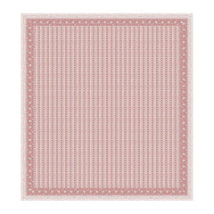 Hand Block Printed Cotton King Size Bedsheet With 2 Pillow Covers, 106 X 106 Inches, Pink | Good For Villas, Guest Houses, & Daily Home Use
