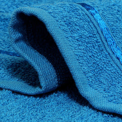 Story@Home 100% Cotton Large Size Bath Towels 450 Gsm | Perfect For Everyday Use (Blue)