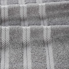 Senses By Riba Cotton Bath & Swim Towel 1000 Gsm | Ultra Soft, Super Absorbent Bath Sheet (Dark Grey) - Pack Of 2