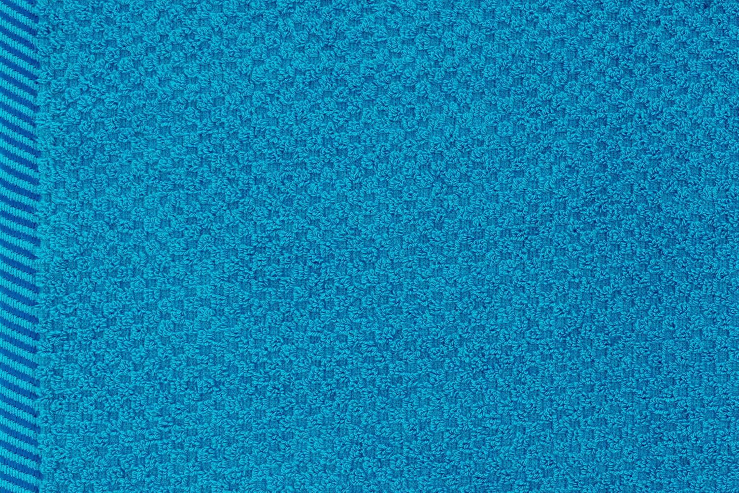 Casa Copenhagen Egyptian Cotton Popcorn 1 Pcs Large Bath Towel 500 Gsm (Teal Blue)