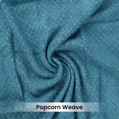 Mush Hearth & Haven Bamboo Large Size Bath Towels 900 Gsm | Bamboo Bath Towel Soft, Highly Absorbent & Quick Dry (Teal & Steel Blue) - Pack Of 2