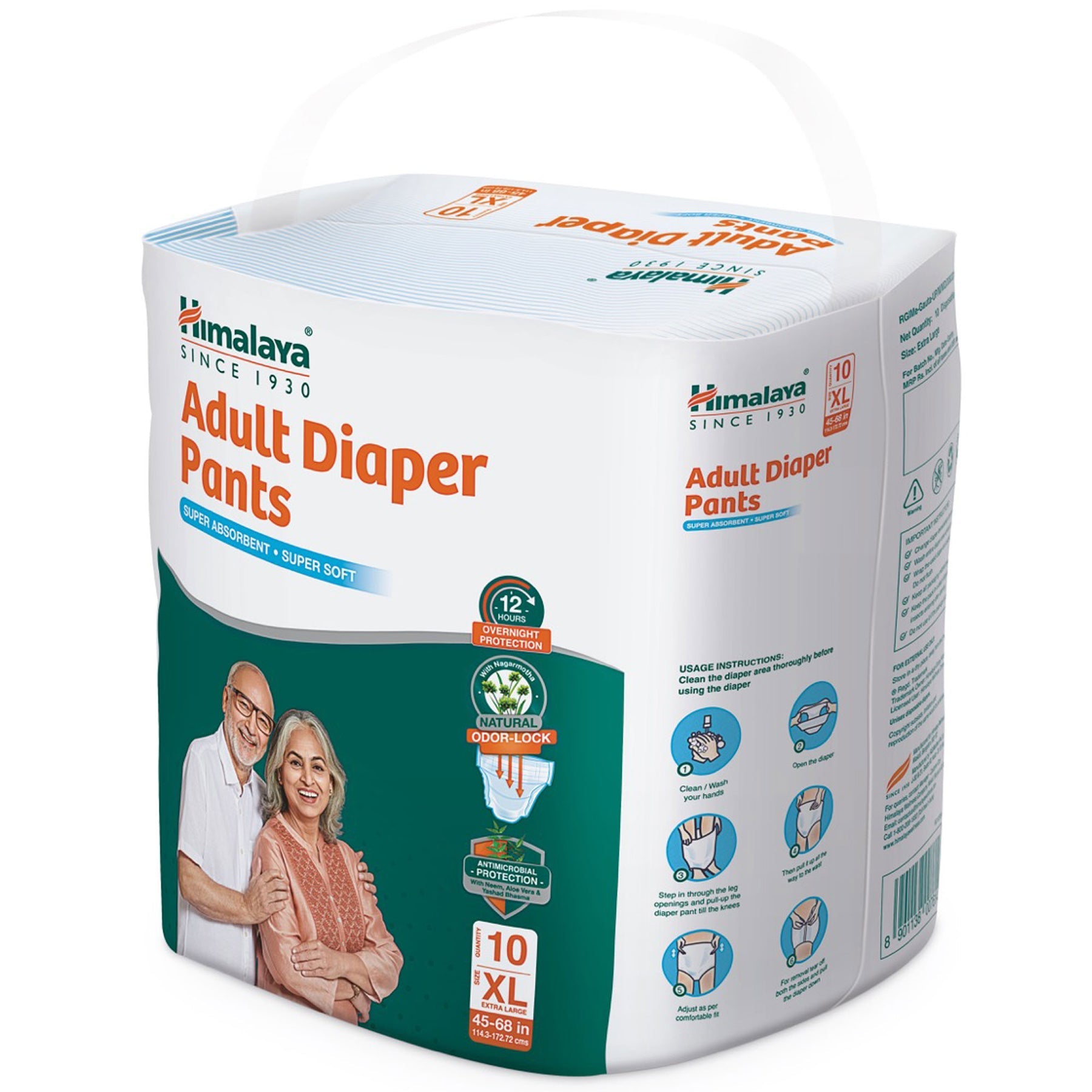Himalaya Adult Diaper Pants, Help You Live Confidently | Xtra Large, 10 Diaper Pants