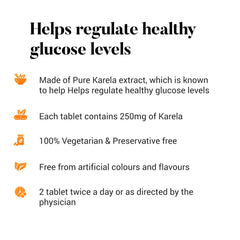 Himalaya Wellness Pure Herbs Karela Metabolic Wellness Tablets, Helps In Improving Digestive Process | 60 Tablets