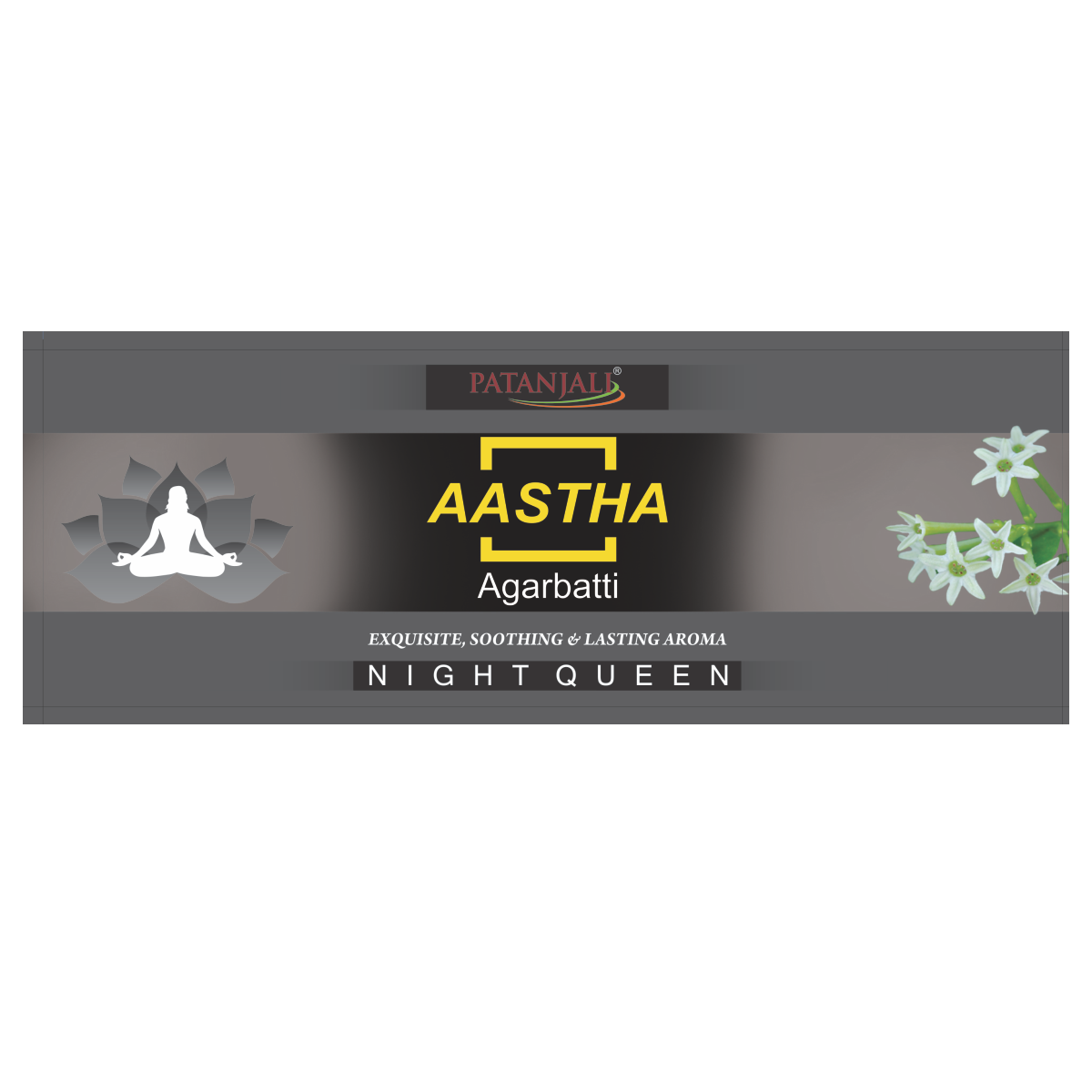 Patanjali Aastha Agarbatti Rat Ki Rani, With Exquisite, Soothing, Lasting Aroma | 25gm