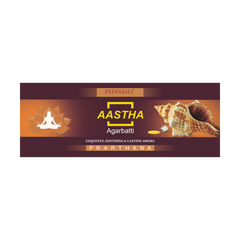 Patanjali Aastha Agarbatti Prarthana, With Exquisite, Soothing & Long Lasting Aroma | 25gm