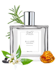 EM5 Allure EDP Perfume For Men 50 ml 1.7 fl.oz. | Strong And Long Lasting | Citrus Aromatic Vanilla | Luxury Gift For Men