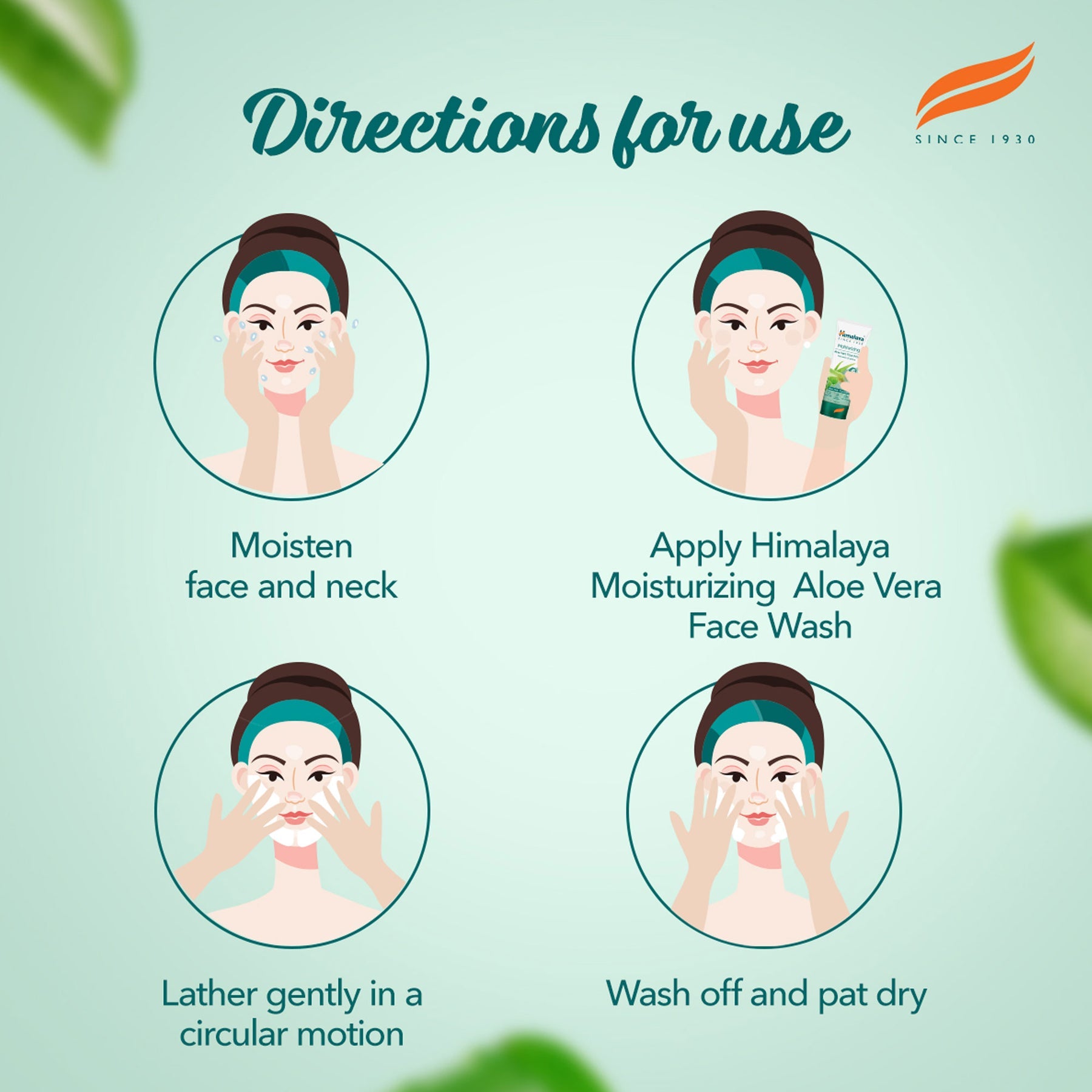 Himalaya Moisturizing Aloe Vera Face Wash, With Natural Vitamin E & Plant-Based Skin Conditioners | 100ml