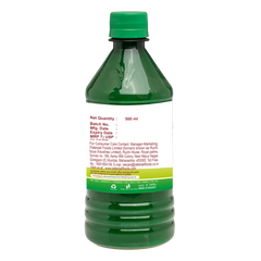 Patanjali Amla-Aloevera With Wheatgrass Juice 500ml