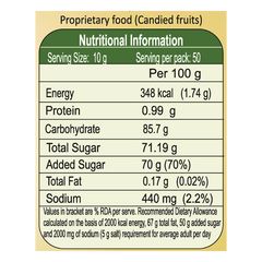 Patanjali Amla Chatpata Candy 500gm